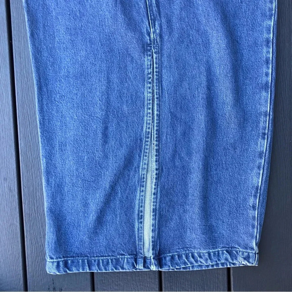 Young Fabulous & Broke Denim Maxi Skirt YFB Size Medium Modal Super Soft NWT - Picture 4 of 11